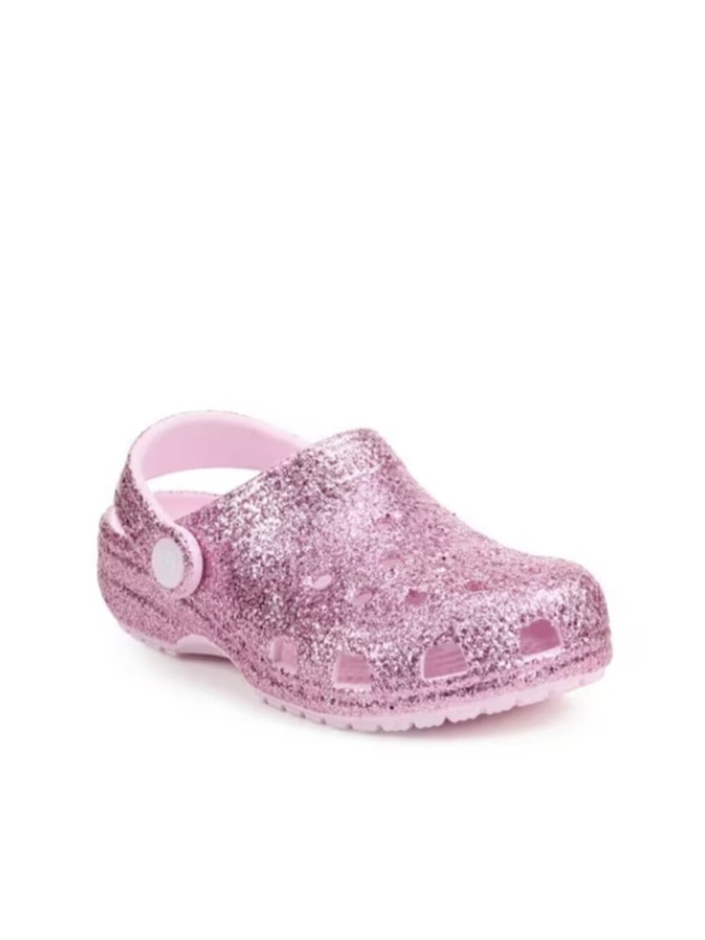 Crocs Toddler Classic Pink Glitter Size